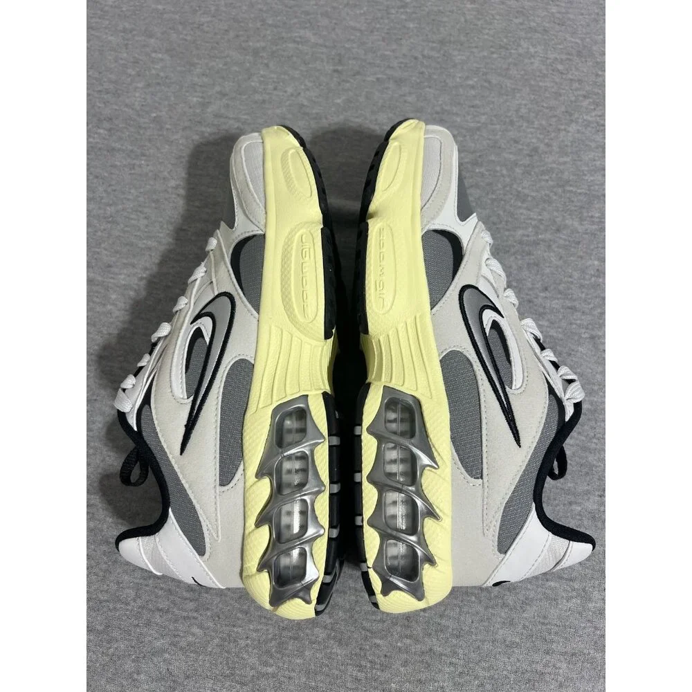 Nike‎ Zoom Air Fire Shoes Womens Size 7 Particle Grey Metallic Silver DV1129-003